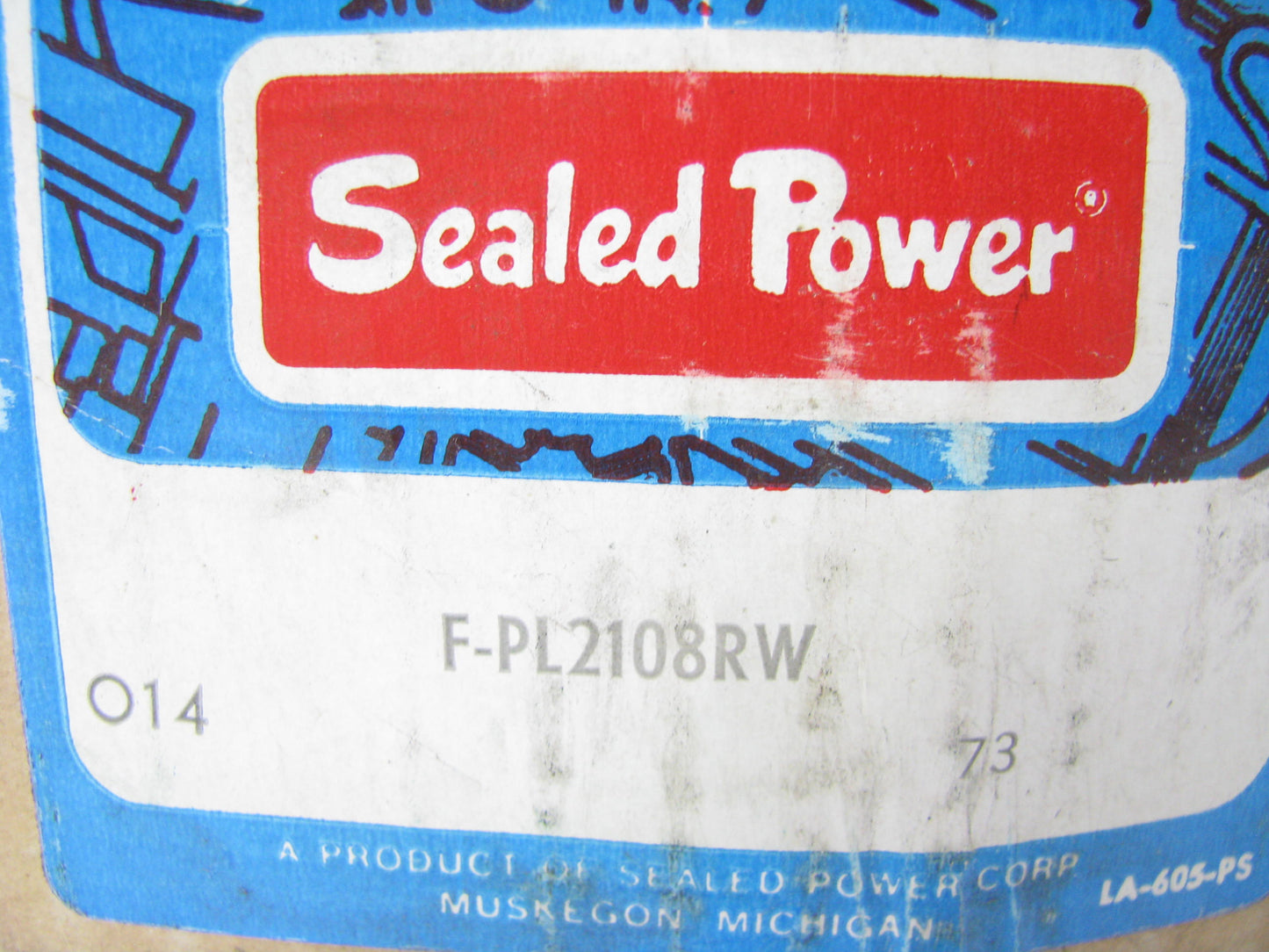Sealed Power F-PL2108RW PWG-1-1/2-R Pillow Block Bearing 1 1/2''