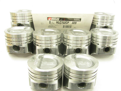 S. Power HLC702CP .020'' Hypereutectic Engine Pistons  Ford 370 Gas 6.1L V8 Truck