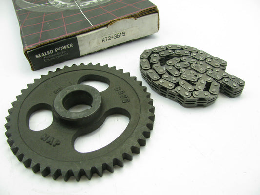 Sealed Power KT2-361S Engine Timing Set For 1975-88 Chrysler 318 360 V8