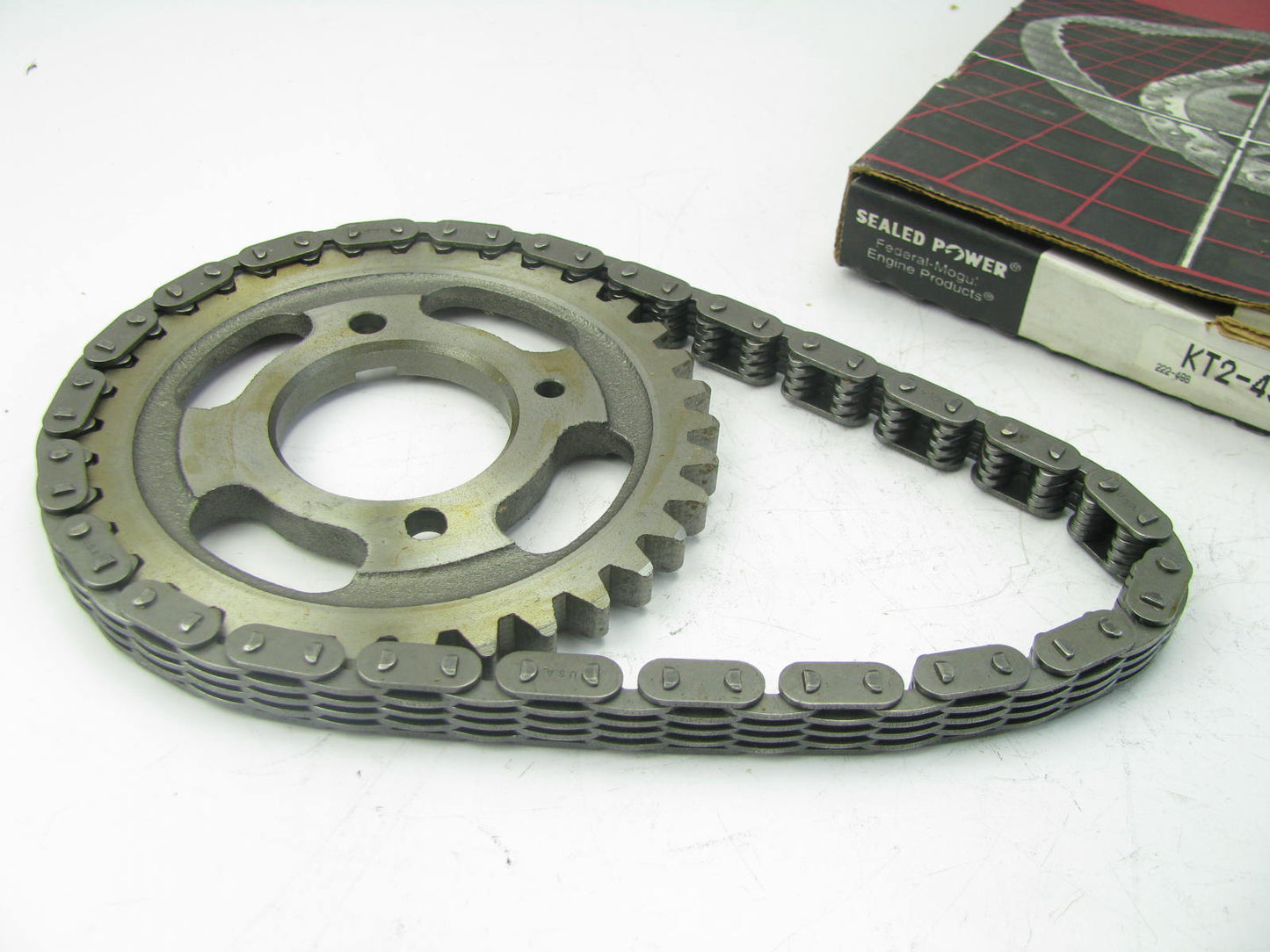 Sealed Power KT2-498SA1 2 Piece Engine Timing Set For 74-84 Cadillac 368 500-V8