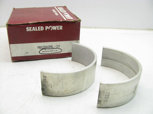 Sealed Power MB2848AL-10 Main Bearing Pair  .010'' For CAT 3408 3412 D398