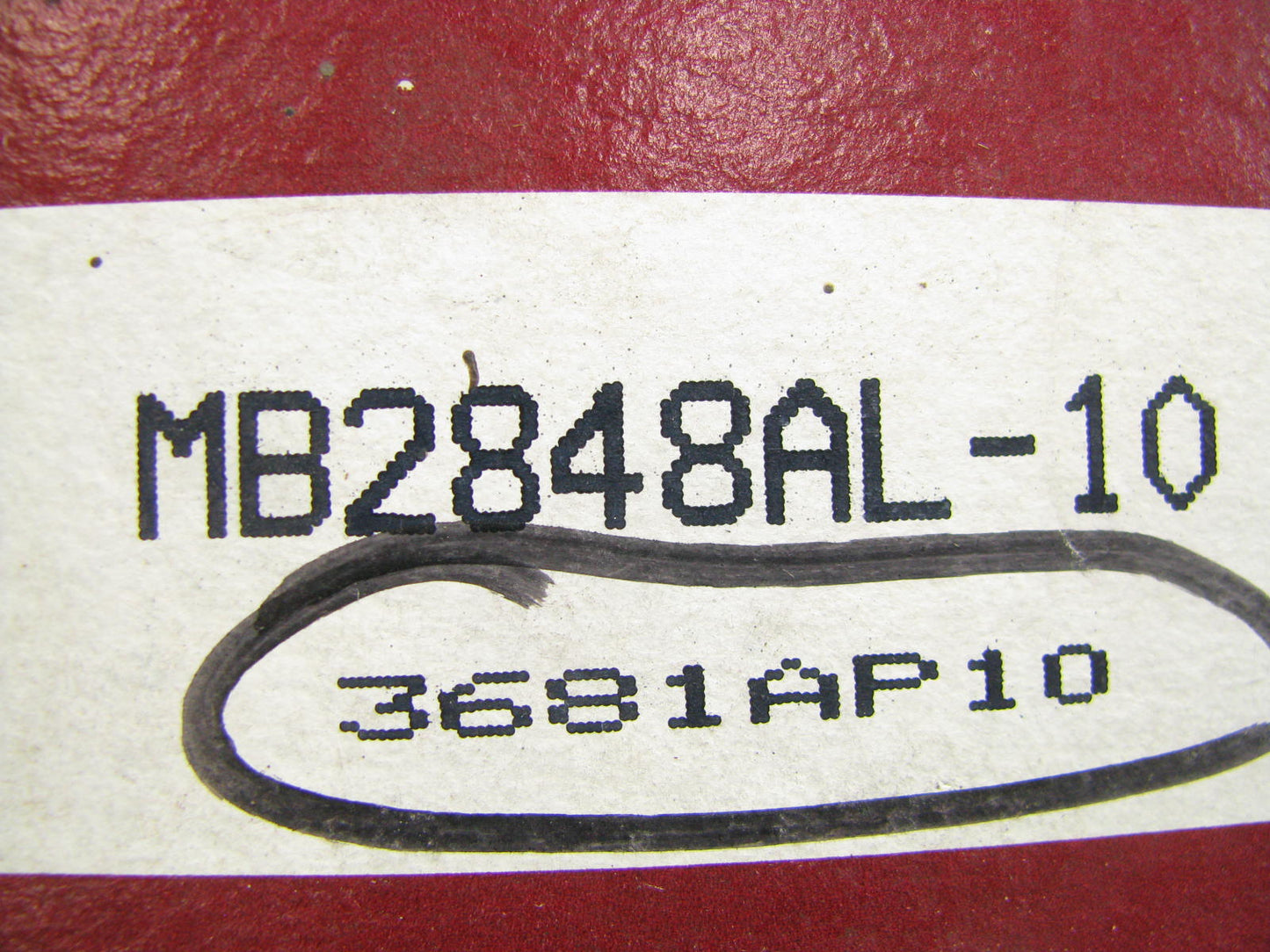 Sealed Power MB2848AL-10 Main Bearing Pair  .010'' For CAT 3408 3412 D398