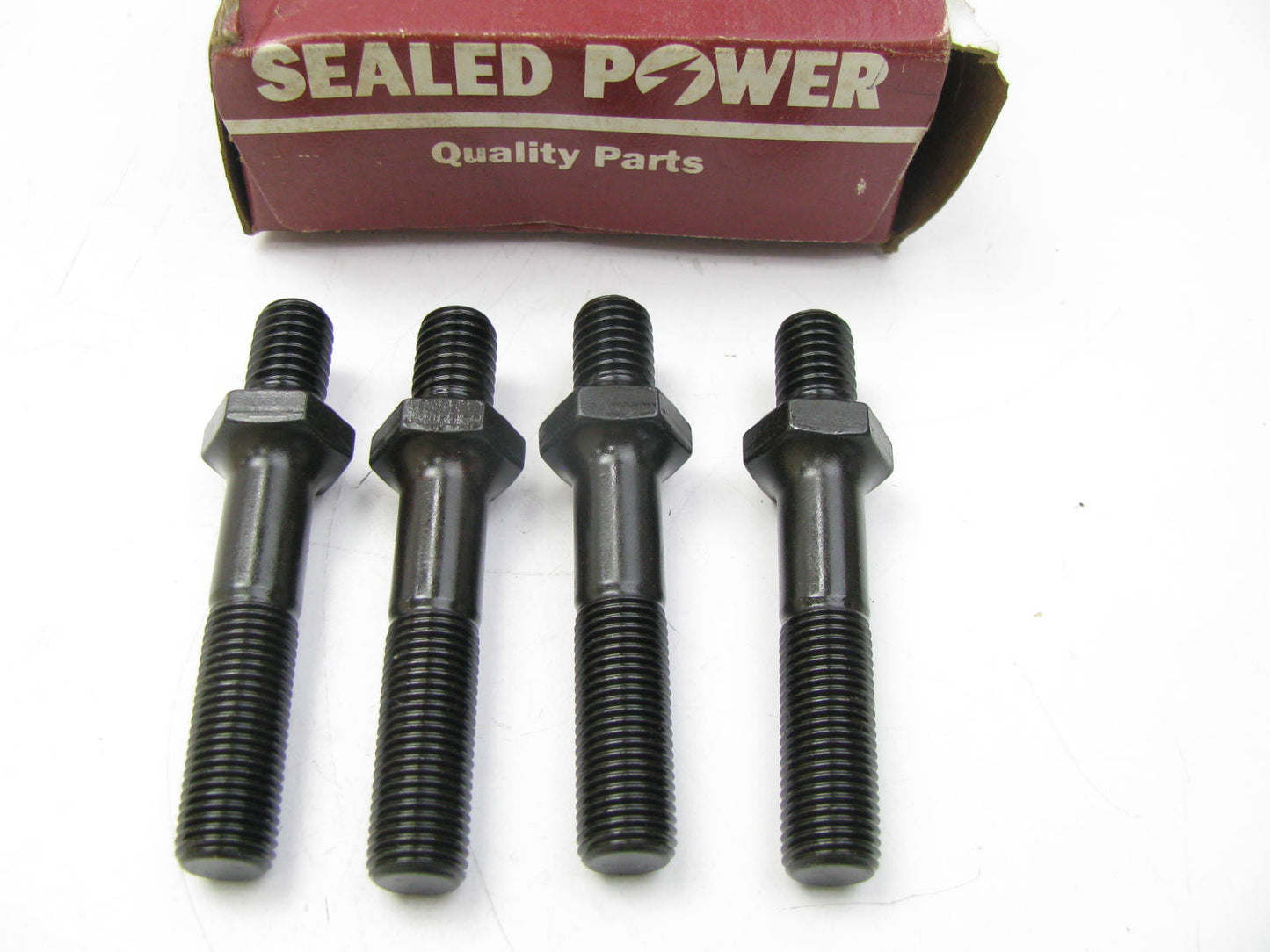 (4) Sealed Power MR-1912 Performance Rocker Arm Studs 7/16'' For Roller SBC