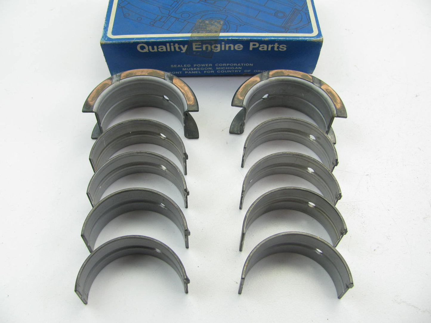 Sealed MS-1054P-25MM Engine Main Bearings .25mm For 1972-1974 Datsun 1.6L 1.8L