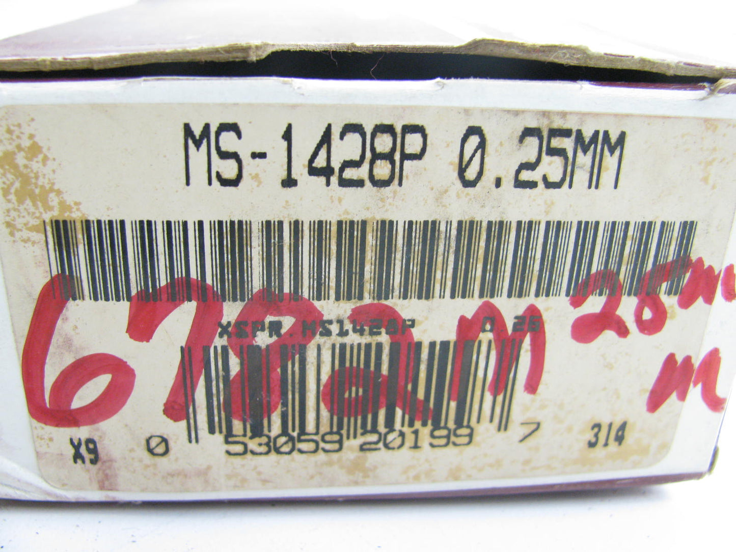 Sealed Power MS-1428P-025MM Engine Main Bearings - .25mm 75-85 Toyota 2.2L 2.4L