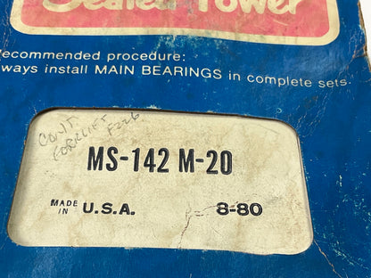 Sealed Power MS-142M-20 Main Bearings .020'' For Continental F218 F224 F6229