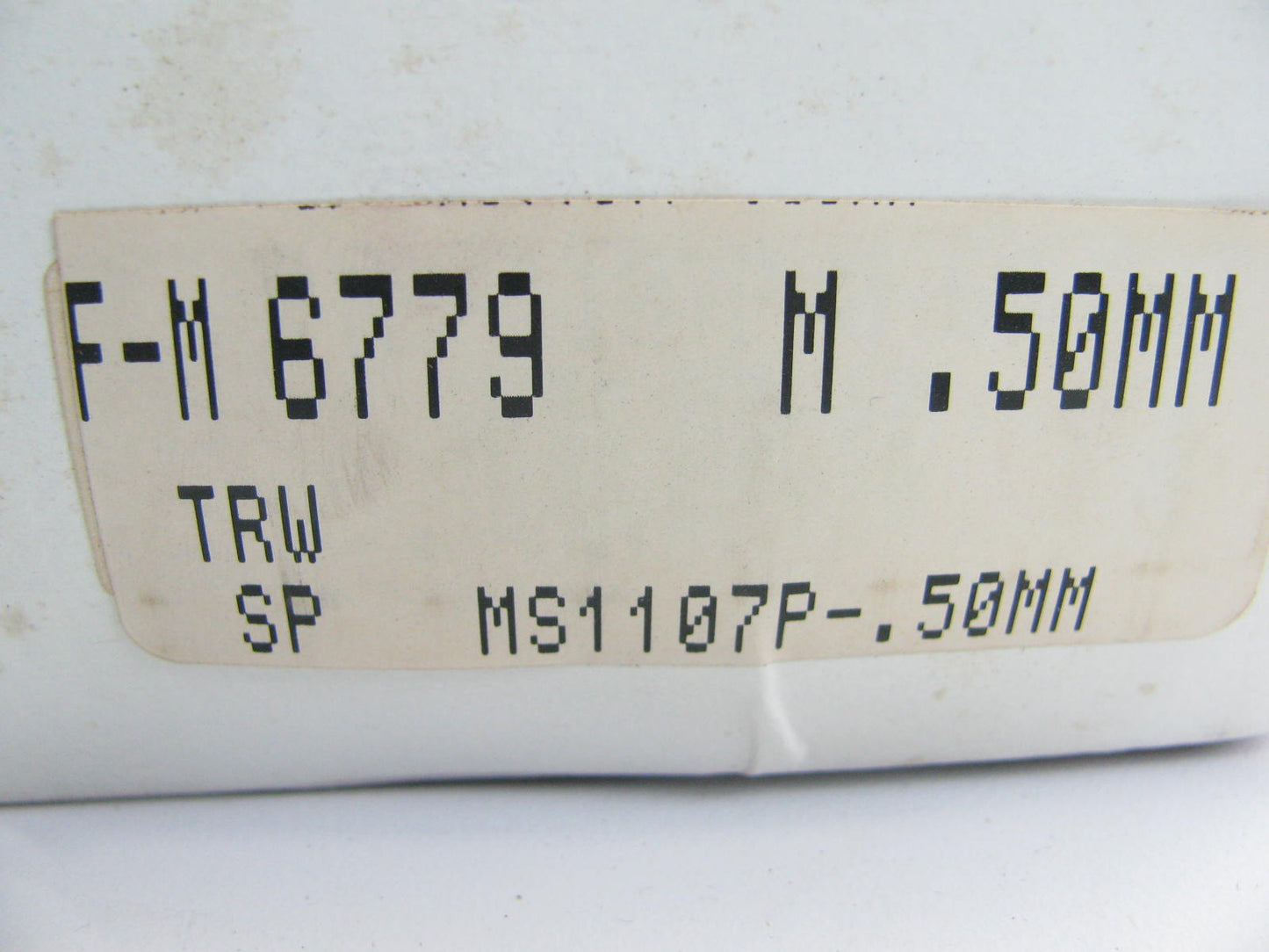 Sealed MS1107P-50MM Main Bearings .50mm For 1971-82 Datsun 1.2L 1.3L 1.4L 1.5L