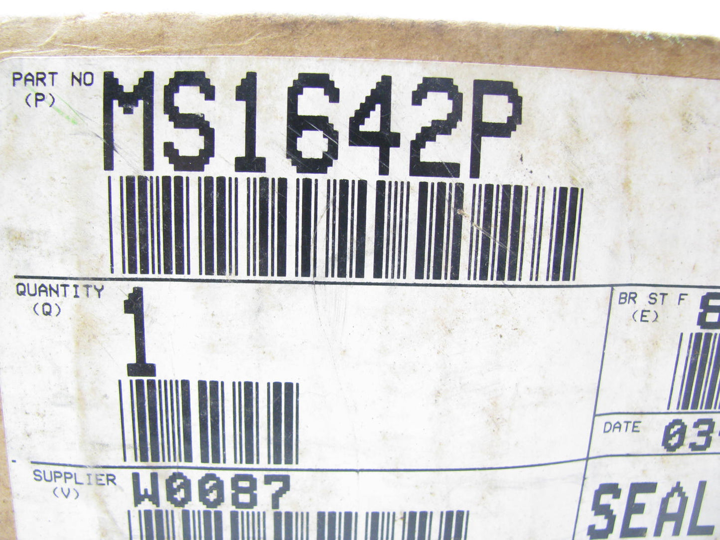 Sealed Power MS1642P Engine Main Bearings - Standard 1983-1993 IHC 466 7.6L