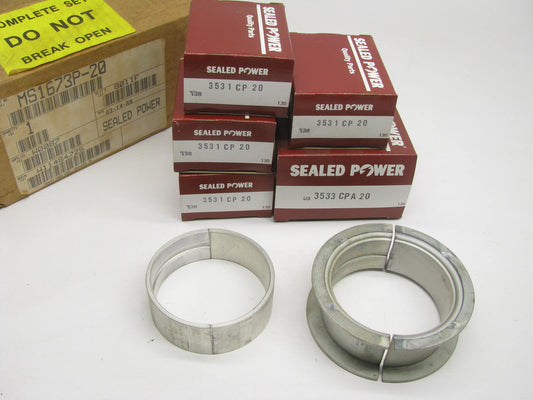 Sealed Power MS1673P-20 Main Bearings .020'' GMC 637 D637 DH637 10.4L DIESEL