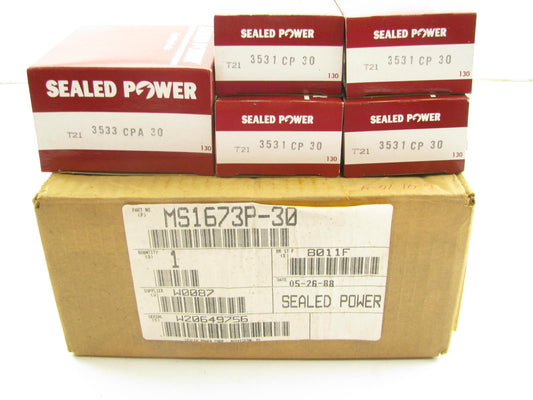 Sealed Power MS1673P-30 Main Bearings .030'' GMC 637 D637 DH637 10.4L Diesel