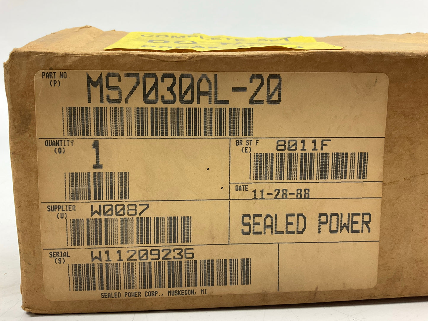 Sealed MS7030AL Main Bearings 020 Allis Chalmers D2200 2800 2900 G2800 433T 649T