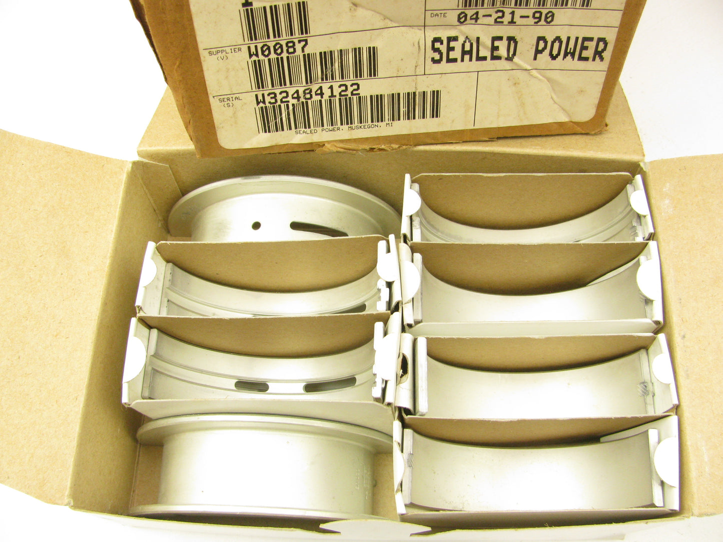 New Sealed Power MS7042M-20 Engine Main Bearings .020'' 85-95 Ford 6.6L 7.8L FTO