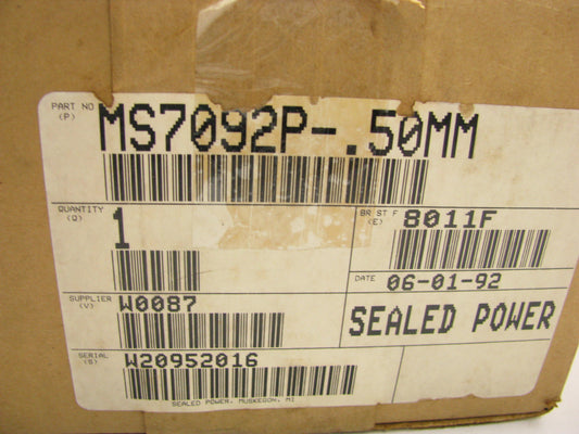 Sealed Power MS7092P-50MM Engine Main Bearings .50mm For Cummins L10 Diesel