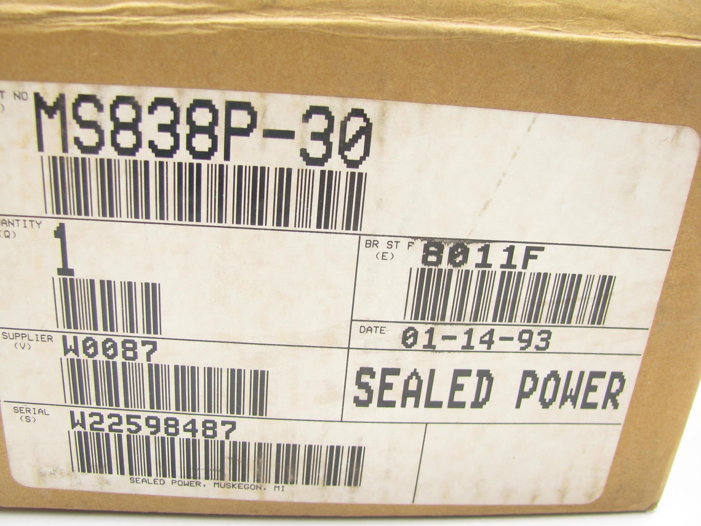 Sealed Power MS838P-30 Main Bearings Set .030'' - For JOHN DEERE 341 301 Tractor