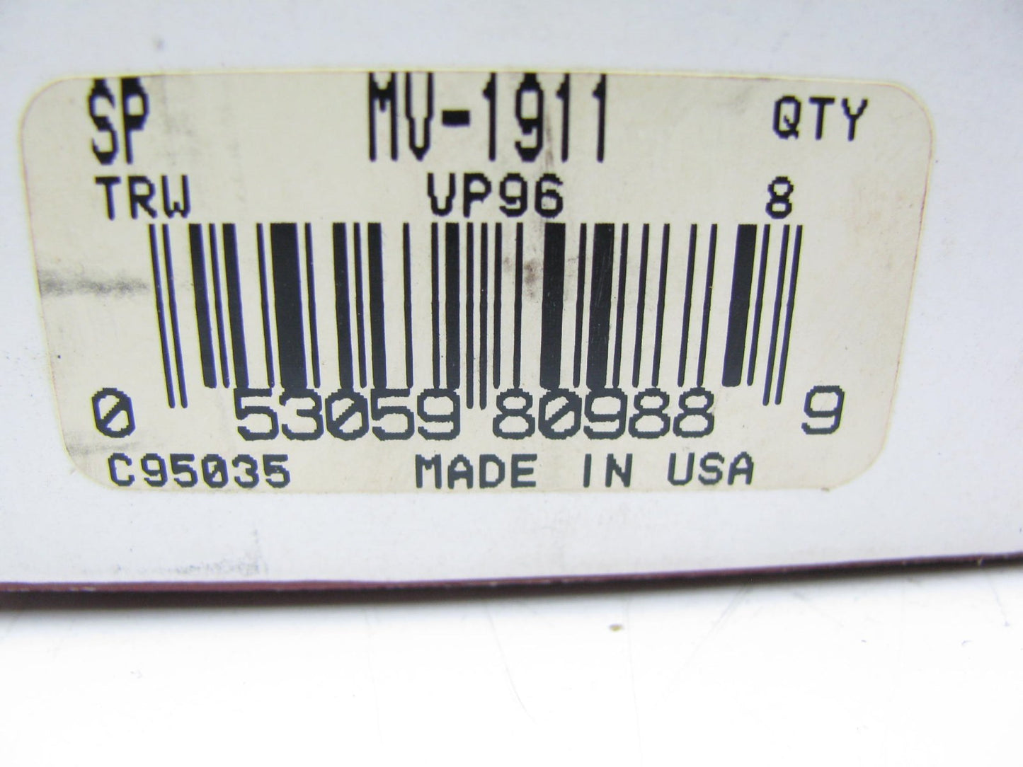 (8) Sealed Power MV-1911 Engine Valve Stem Oil Seals