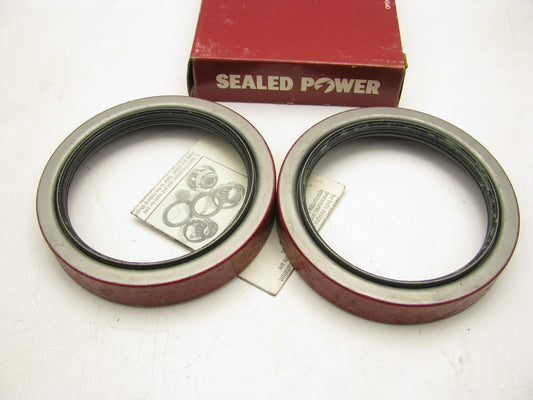 (2) Sealed Power N-34975 Front Wheel Seals - 4.552 OD X 3.5 ID X 0.862 W