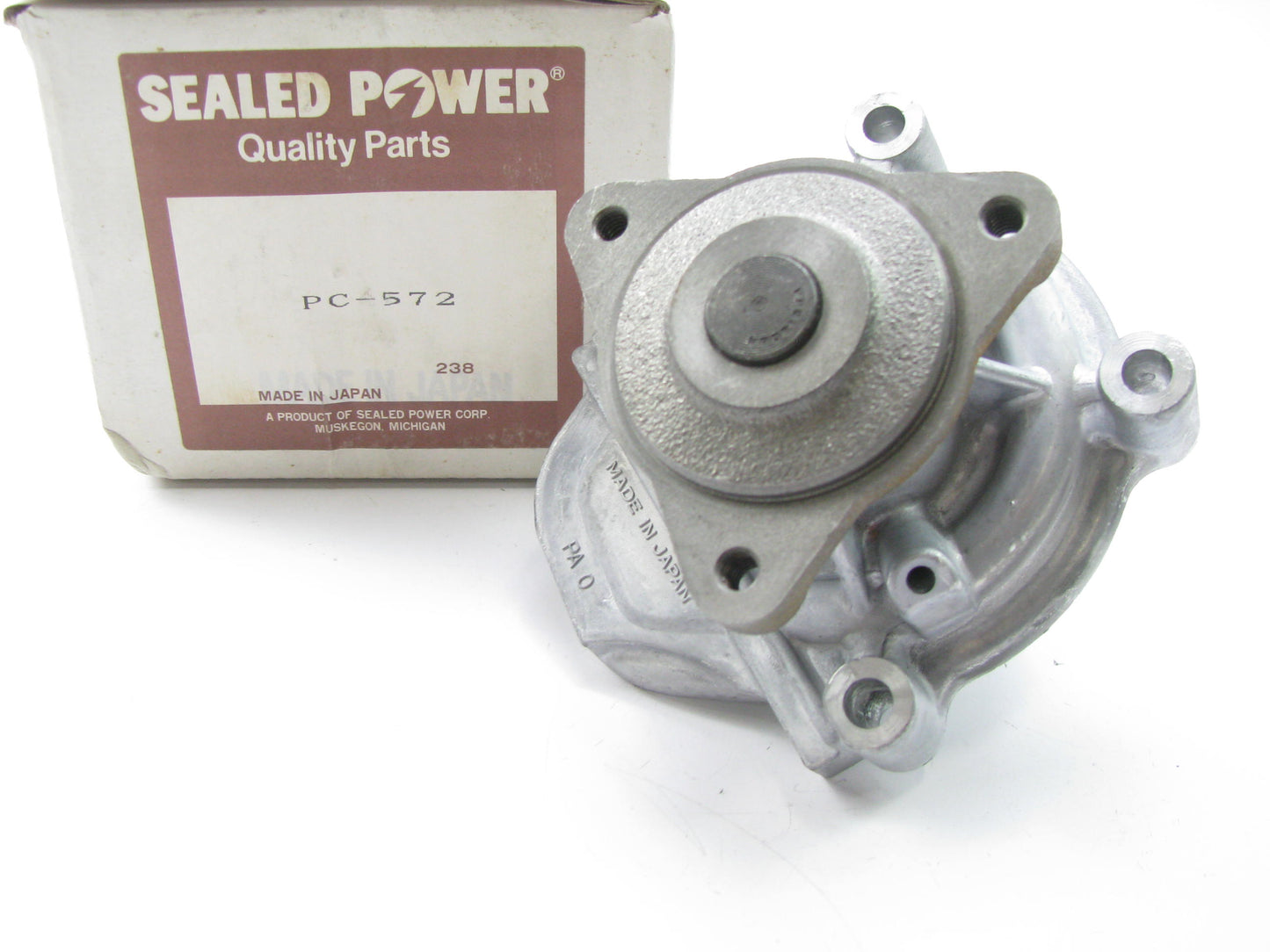 Sealed Power PC572 Engine Water Pump for 1980-1982 Honda Civic 1.3L-L4