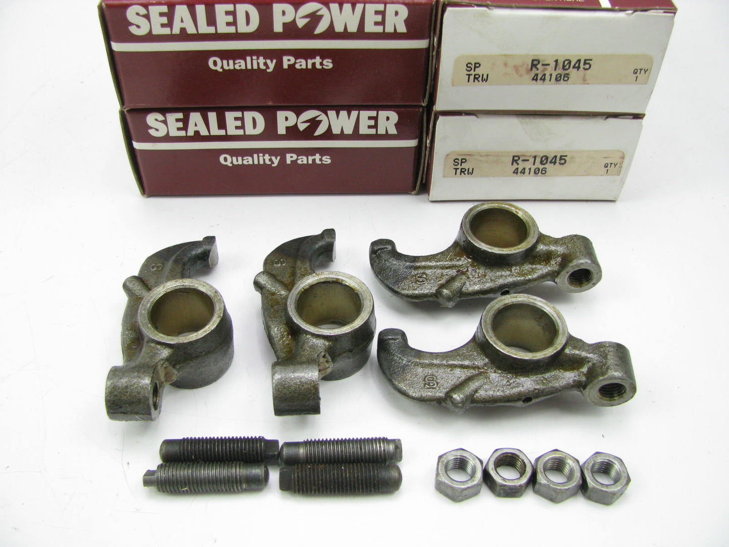 (4) Sealed Power R-1045 Exhaust Rocker Arm Kit 1967-69 Fiat 124 1.2L-L4