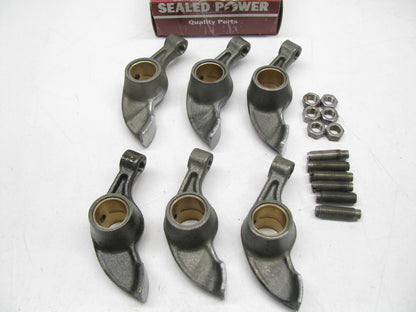 (6) Sealed Power R-1066 Exhaust Rocker Arm 1969-1980 Toyota 2M 2.3L 4M 2.6L