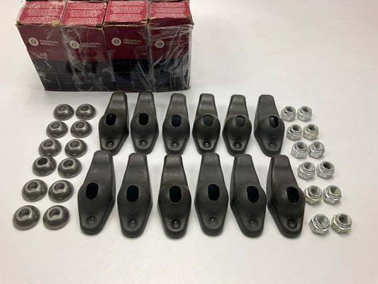 (12) Sealed Power R832 Rocker Arm Fulcrum & Nut Kit 65-88 GM 153 215 230 250 292