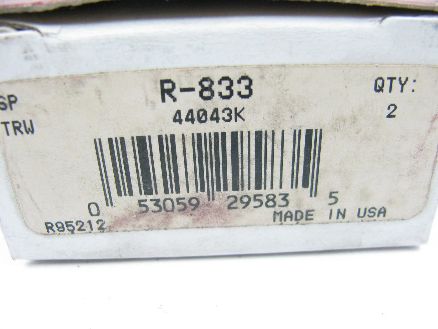 (2) Sealed Power R833 Engine Rocker Arms For 1965-69 Chevy Corvair 2.7L-H6