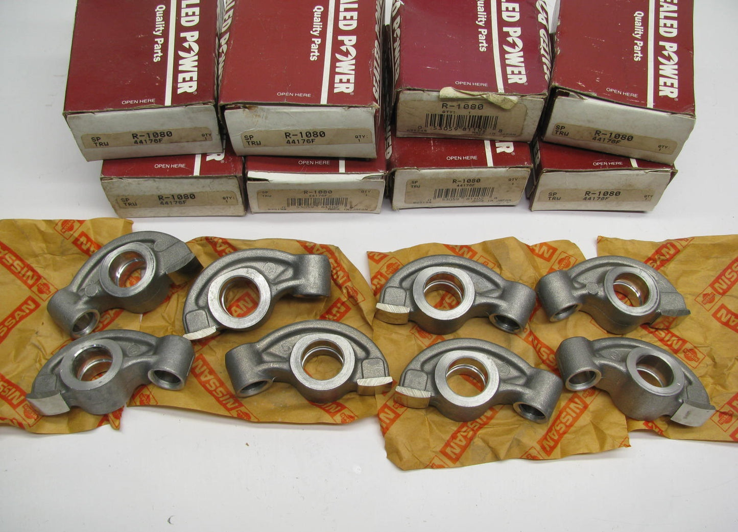 (8) Sealed Power R1080 Intake Rocker Arm For 1990-1997 Nissan KA24E - OEM REBOX
