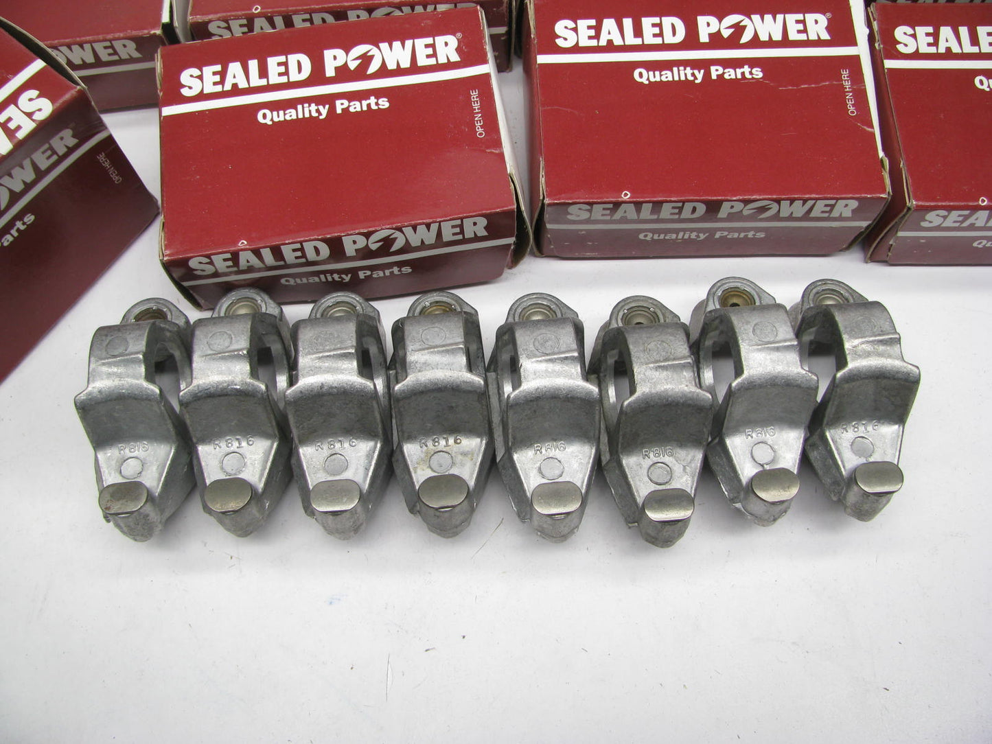 (8) Sealed Power R860 Engine Rocker Arms For 1970-72 Jeep Buick 250 350 455 V8