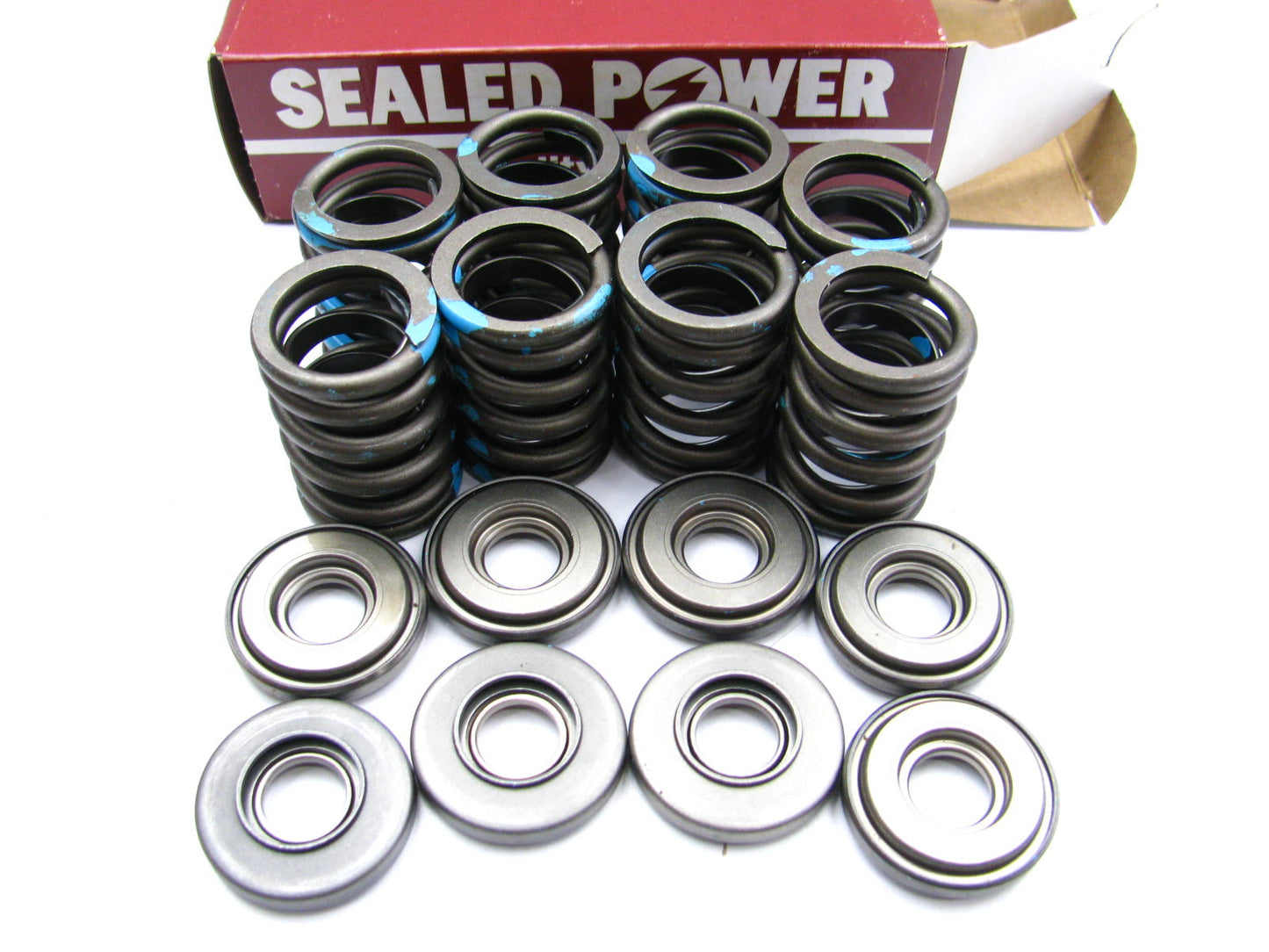 (8) Sealed RC-138A Exhaust Valve Spring Rotocap 1966-1993 GM Truck 366 427 454