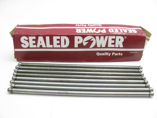 (8) Sealed Power RP-3172C Engine Push Rods For 1958-1978 Ford 330-428 V8