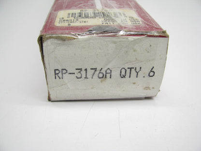 (6) Sealed Power RP-3176A Engine Push Rods + 1/16 Length