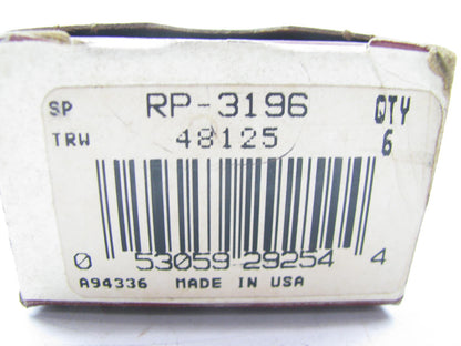 (6) Sealed Power RP-3196 Engine Push Rods - Ford 200 250 L6