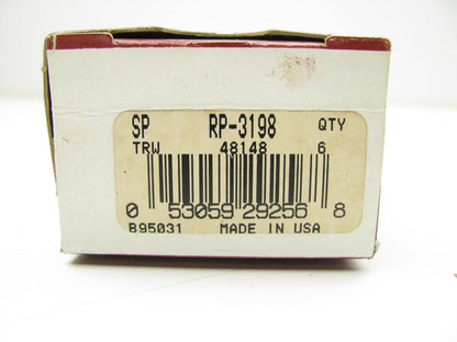 (6) Sealed Power RP-3198 Push Rods 1972-1976 Ford 250 L6, 302 351 400 429 460 V8