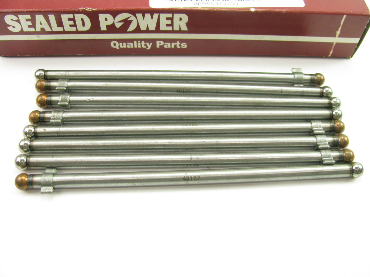 (8) Sealed Power RP3232 Engine Push Rods For 1981-1985 GM 4.3L 5.7L 350 Diesel