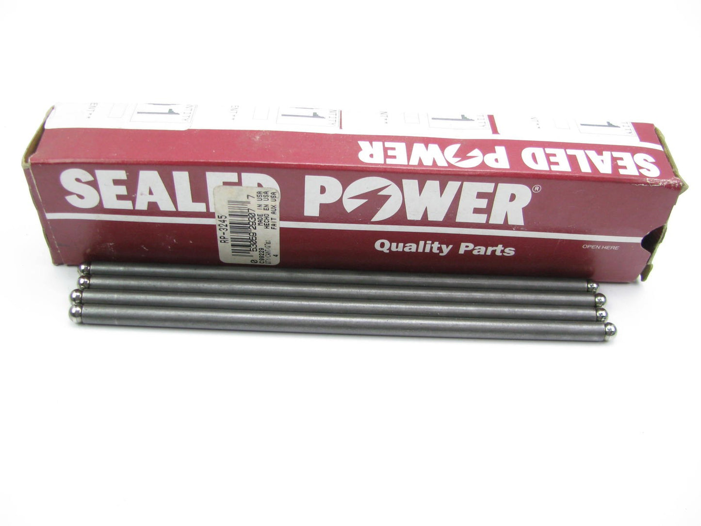 (4) Sealed Power RP-3245 Engine Push Rods - 1984-1992 Ford 2.3L