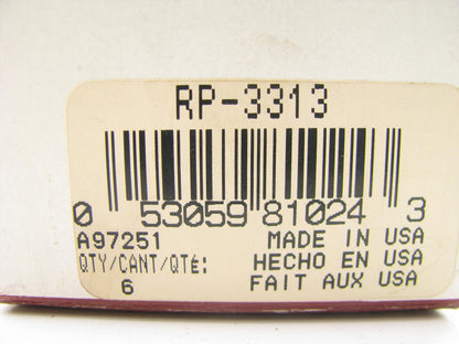(6) Sealed Power RP-3313 Engine Push Rods - 1986-90 Buick GM Pontiac 3.8L 231 V6