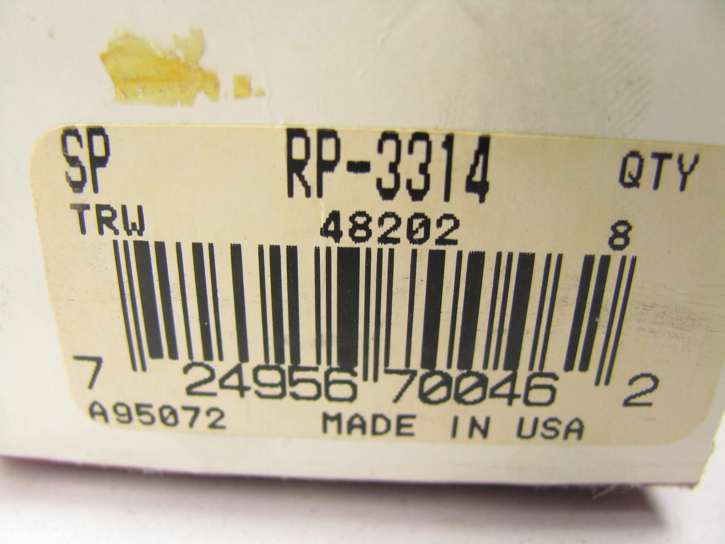 (8) Sealed Power RP-3314 Engine Push Rods For 1975-1989 Chevrolet GMC 292-L6