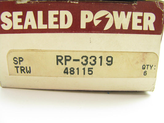 (6) Sealed Power RP-3319 Engine Push Rods - International RD406 RD450 RD501