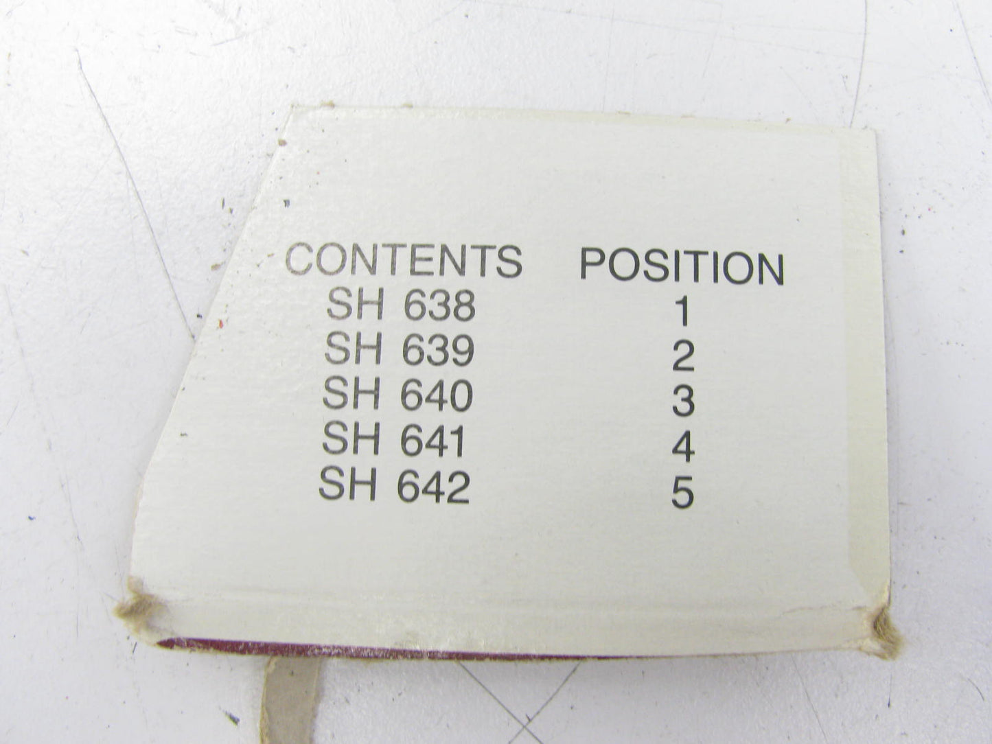 Sealed SH638S Camshaft Bearings STD Oldsmobile 260 330 350 400 403 425 455