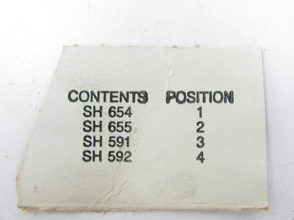 Sealed Power SH654S Camshaft Bearings - Standard for 1975-79 Ford Mercury 2.8L