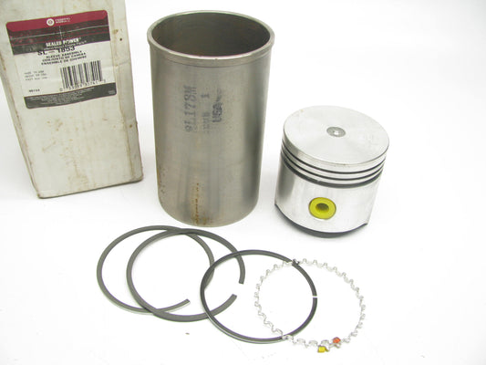 S. Power SL-1853 Cylinder Sleeve, Piston & Piston Rings For Ford Tractor 172 Gas