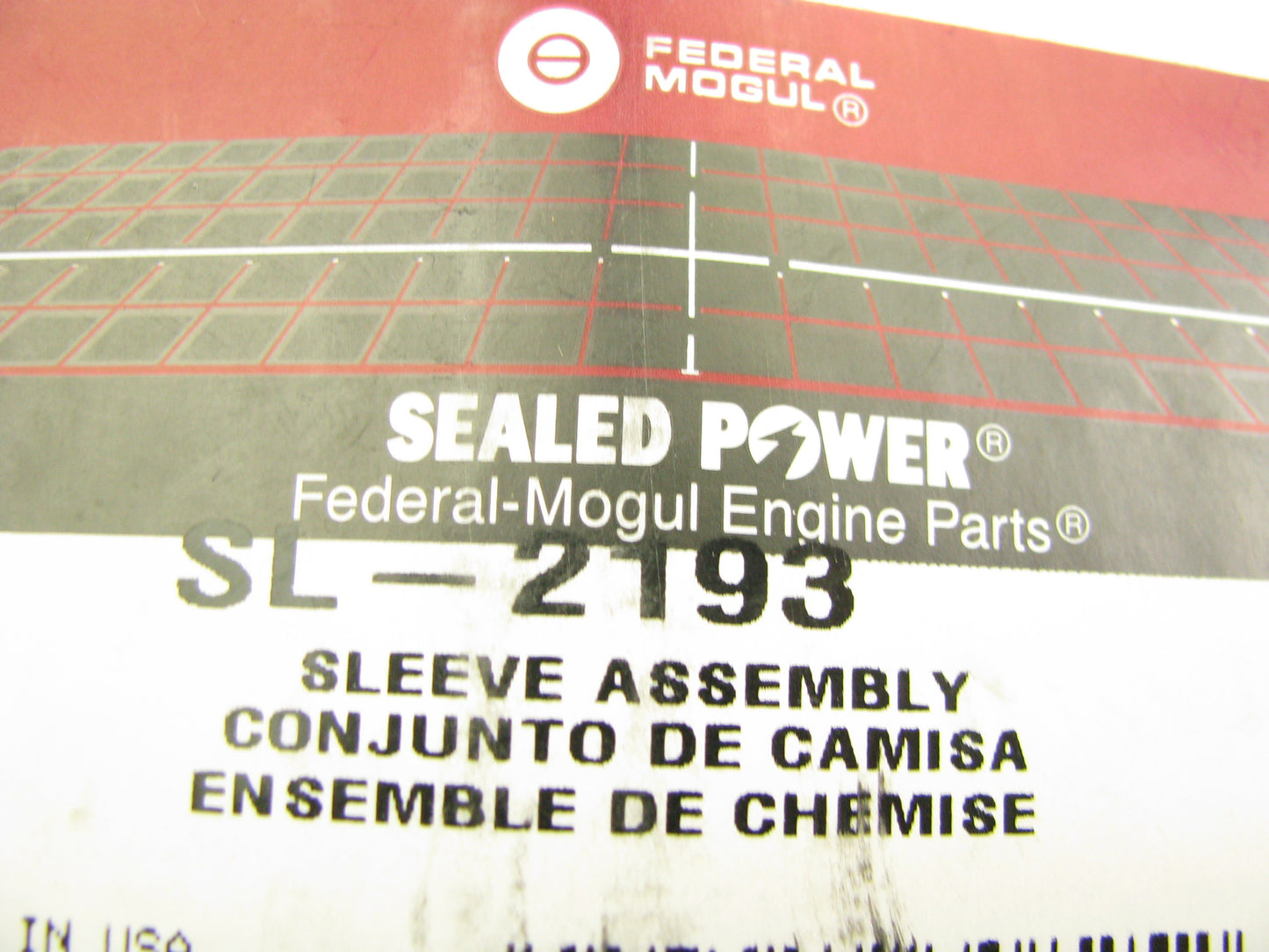 Sealed Power SL-2193 Piston & Cylinder Sleeve Assembly - Perkins 6-354 Diesel