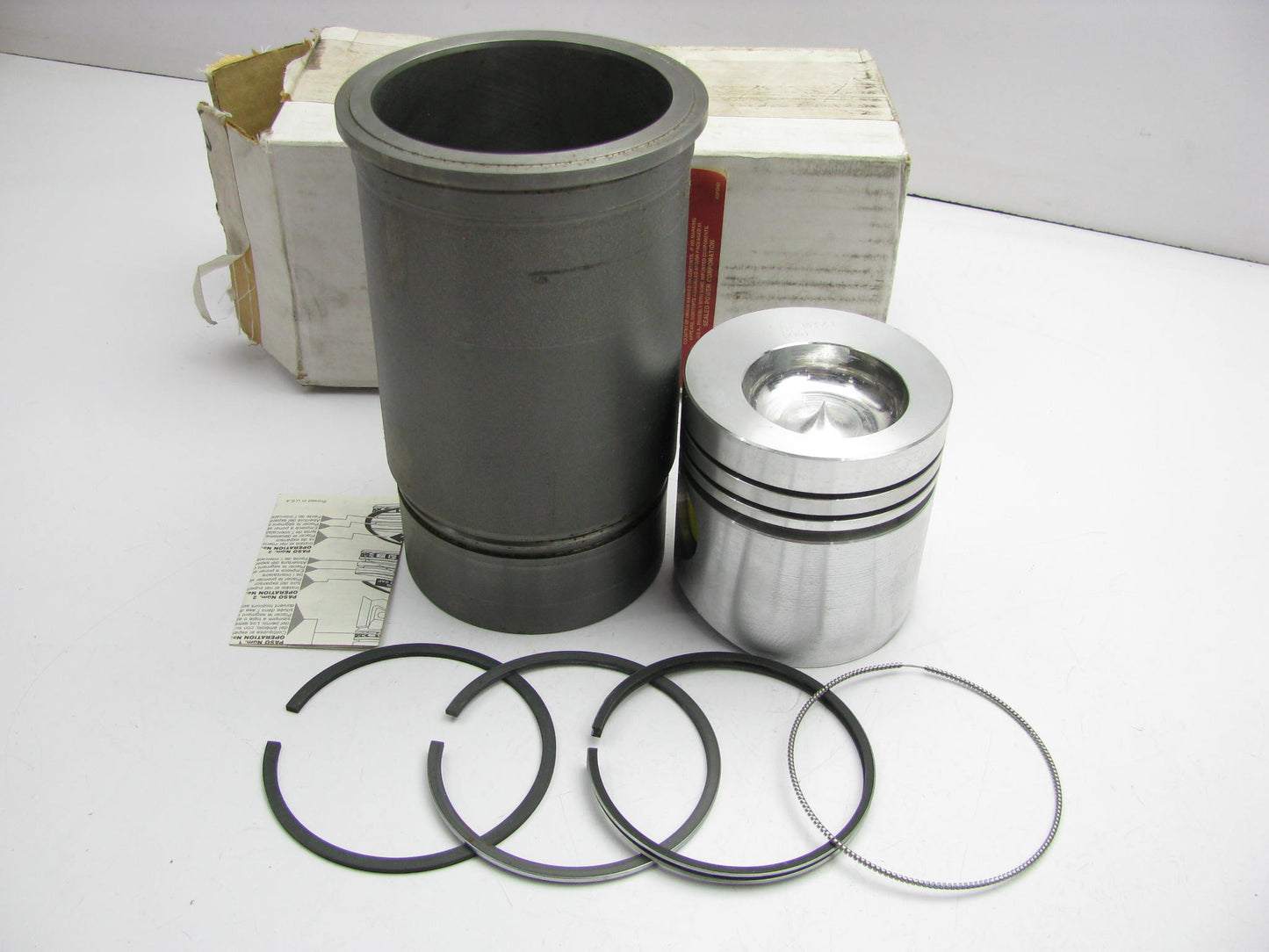 Sealed Power SL-2502 Engine Piston & Sleeve Kit For John Deere JD152D 202D 303D