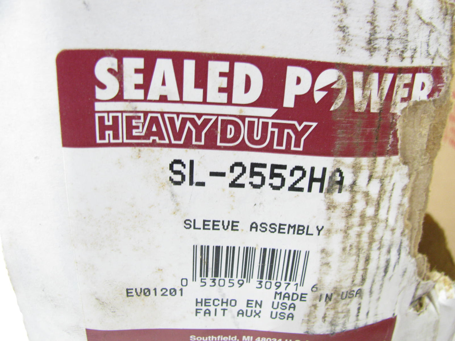 Sealed Power SL-2552HA Cylinder Sleeve Liner For Detroit Diesel 71 Series