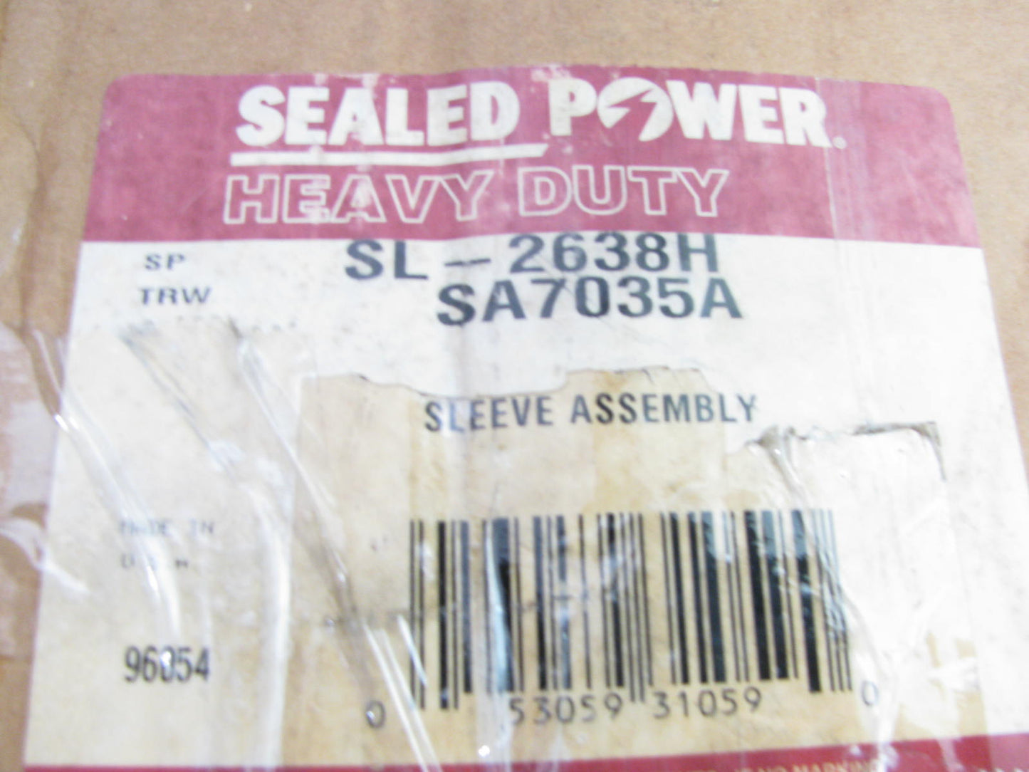 MISSING CLIP - Sealed SL-2638H Piston & Sleeve Kit For CAT 773, D346, D348, D349