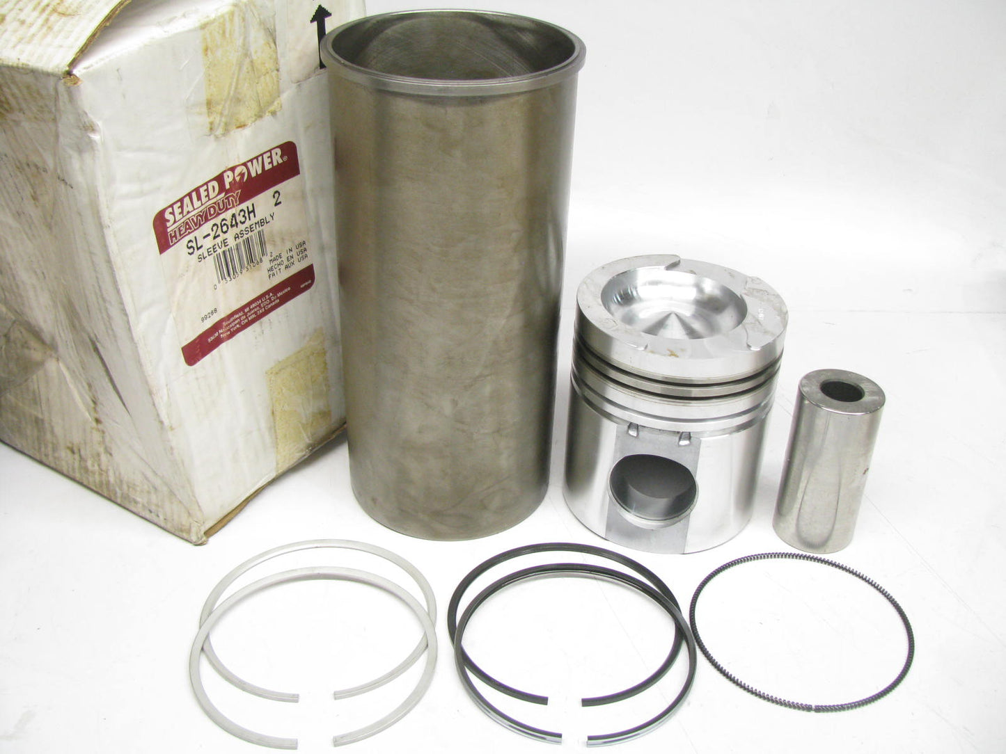 Sealed Power SL-2643H-2 Engine Piston & Cylinder Kit .002'' Mack 673 675 676