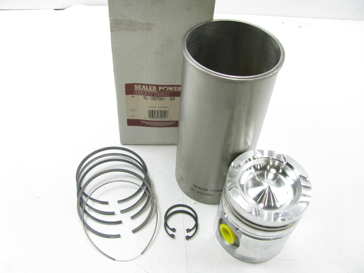 Sealed Power SL2672H .020 Piston Sleeve W/piston & Rings Mack 11.0L 4 Valve