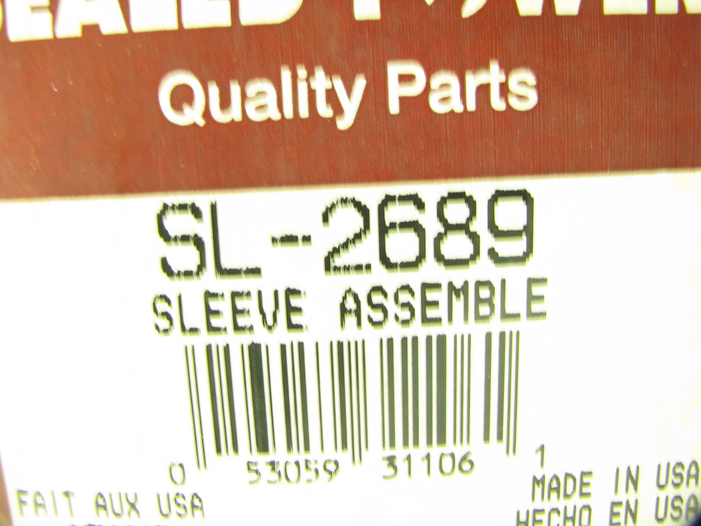 Sealed SL-2689 Engine Cylinder Sleeve Assembly For John Deere 135-L3 180-L4