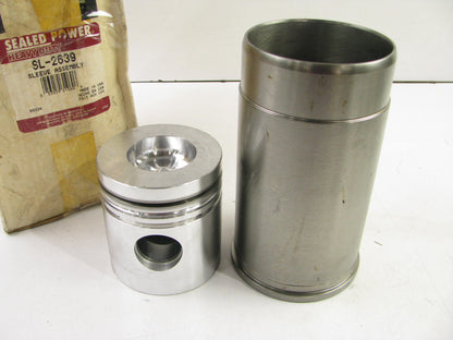MISSING RINGS - Sealed SL2639 Engine Cylinder & Piston Kit For John Deere 446D