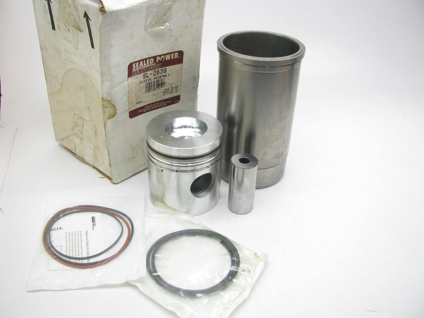 Sealed Power SL2639 Engine Cylinder & Piston Kit For John Deere 446D Diesel