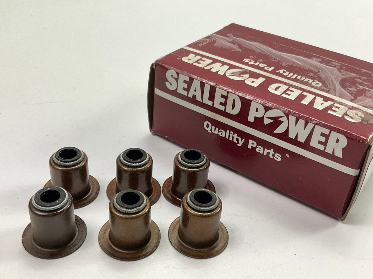 (6) Sealed Power ST-2038 Intake Valve Stem Seal 1975-1982 Toyota 2.6L 2.8L-L6